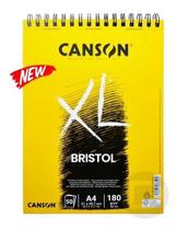 Bloco espiral Desenho Canson Bristol Xl 180g/m² A4 50 Folhas Bloco espiral Desenho Canson Bristol Xl 180g/m² A4 50 Folhas