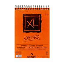 Bloco Espiralado A4 Canson 90g XL Croquis 120 Folhas