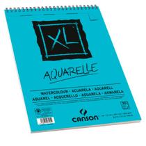 Bloco Espiralado Canson XL Aquarelle 300g/m² A4 21 x 29,7 cm com 30 Folhas 400039170