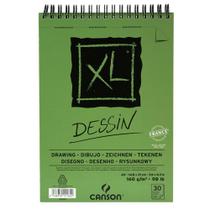 Bloco Espiralado Canson XL Dessin 160g/m² A5 14,8 x 21 cm com 30 Folhas 400082841