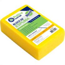 Bloco Espuma 6X11X17 Amarelo Castor Pratica - Kit C/10 Unidades Bloco Espuma 6X11X17 Amarelo Castor Pratica - Kit C/10 Unidades