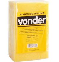 Bloco Espuma Amarelo 22x13x6cm Vonder