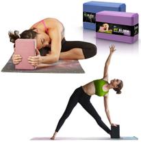 Bloco Exercícios Yoga Pilates Meditação Alongamento Gym Fit