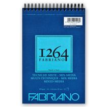 Bloco Fabriano 1264 Mixed Média A5 300g Várias Técnicas 15F