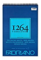 Bloco Fabriano Mixed Media Série 1264 A3 300g Com 30 Folhas Bloco Fabriano Mixed Media Série 1264 A3 300g Com 30 Folhas
