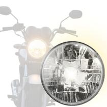 Bloco Farol Óptico Completo Titan CG 125 2000 2001 2002 2003 2004 Wester Original Iluminação Forte Encaixe Original Moto Honda Ótica