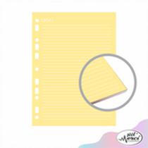 Bloco fichário merici colegial candy pautado - Merci Cadernos Bloco fichário merici colegial candy pautado - Merci Cadernos