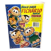 Bloco Fichário Turma da Mônica Raridade 2002 96fls - Foroni Bloco Fichário Turma da Mônica Raridade 2002 96fls - Foroni