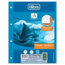 Bloco Fichario Univ. Branco Pautado 96 Fls - Tilibra Bloco Fichario Univ. Branco Pautado 96 Fls - Tilibra