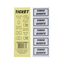 Bloco Fichas para Vinho Quente c/500 tickets - 01 unidade Bloco Fichas para Vinho Quente c/500 tickets - 01 unidade