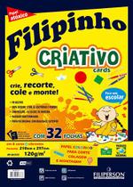 Bloco Filipinho Criativo Filiperson A4 120gr 32fl
