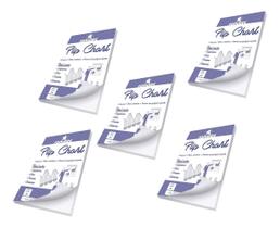 Bloco Flip Chart 56gr 64x88cm C50 Fls Spiral Kit 5