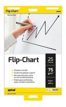 Bloco Flip Chart 75gr 64x88cm Com 25 Folhas Spiral