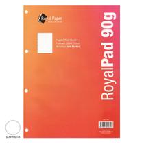Bloco Folha de Fichário ROYAL PAPER 80fls 90g Sem Pauta