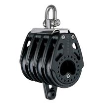 Bloco giratório Harken 57mm Quad com suporte central Bloco giratório Harken 57mm Quad com suporte central
