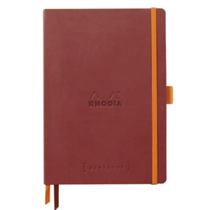 Bloco Goalbook Rhodia A5 - Capa Dura - Nacarat Bloco Goalbook Rhodia A5 - Capa Dura - Nacarat