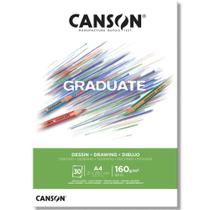 Bloco Graduate Dessin Canson A4 160g 30 Fls C400110365