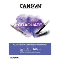 Bloco Graduate Multitecnica 200g Canson Bloco Graduate Multitecnica 200g Canson