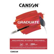 Bloco Graduate Óleo E Acrílico 290g 21x29,7 A4 20 Folhas Bloco Graduate Óleo E Acrílico 290g 21x29,7 A4 20 Folhas