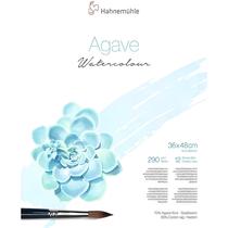 Bloco Hahnemuhle Agave Watercolour Textura Fina 36x48cm 12 Folhas