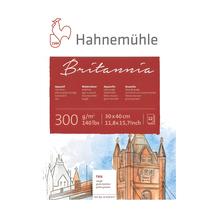 Bloco Hahnemuhle Aquarela Britannia Textura Rugosa 30x40 Cm 12 Folhas