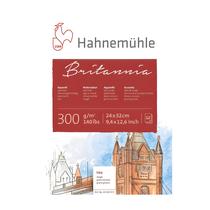 Bloco Hahnemuhle Aquarela Britannia Textura Rugosa24x32cm 12 Fls Bloco Hahnemuhle Aquarela Britannia Textura Rugosa24x32cm 12 Fls