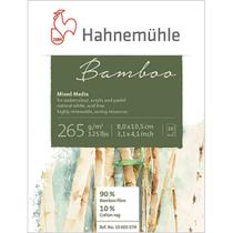 Bloco Hahnemuhle Bamboo 265g/m2 8x10,5cm 10 Folhas