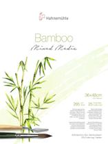 Bloco Hahnemuhle Bamboo Mix Media 265 g/m² 25 Fls 36 x 48 cm