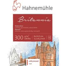 Bloco Hahnemuhle Britannia 300 g/m² TF 12 Fls 8 x10,5 cm Bloco Hahnemuhle Britannia 300 g/m² TF 12 Fls 8 x10,5 cm