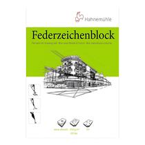 Bloco Hahnemuhle Federzeichenblock Pen Pad A4 10 Folhas