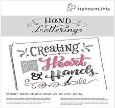 Bloco Hand Lettering 170g A5 com 25 Folhas 10628990