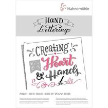 Bloco Hand Lettering Hahnemuhle 170g/m2 A4 25 Folhas