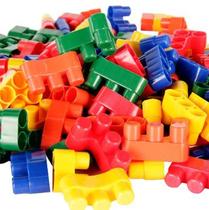 Bloco infantil de montar e brincar