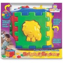 BLOCO INTERATIVO - brinquedo - bebês - interativo - coordenação - colorido e divertido - divplast