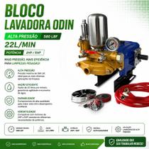 Bloco Lavadora Odin 22L/min Alta Pressão 580 LBF 2HP/5HP Bloco Lavadora Odin 22L/min Alta Pressão 580 LBF 2HP/5HP
