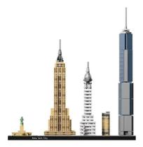 Bloco Lego Architecture Cidade De Nova Iorque 598 Peças