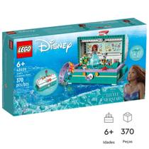 Bloco Lego Disney Baú de Tesouro da Ariel 370 peças 43229