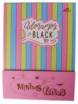 Bloco lettering Merci adoramos o black 180g 30 folhas Bloco lettering Merci adoramos o black 180g 30 folhas