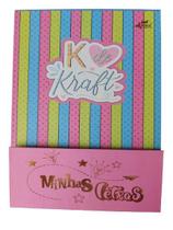 Bloco lettering Merci k de kraft 180g 30 folhas