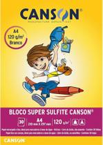 Bloco liso inf 30fls a4 120g