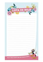 Bloco Lista de Hoje Azul Fani - Luz e Vida Bloco Lista de Hoje Azul Fani - Luz e Vida