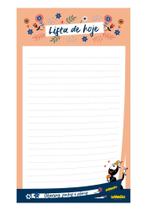 Bloco Lista De Hoje Laranja Fani Bloco Lista De Hoje Laranja Fani