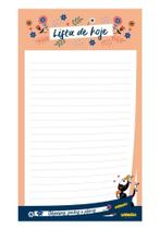 Bloco Lista De Hoje Laranja Fani - Luz e Vida Bloco Lista De Hoje Laranja Fani - Luz e Vida