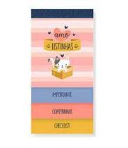 Bloco listas - cartões gigantes - 120 folhas - papel offset 75 g/m²