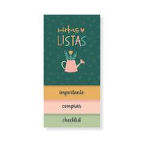 Bloco Listas Cartões Gigantes Garden Bloco Listas Cartões Gigantes Garden