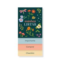 Bloco Listas Cartões Gigantes Jardim Encantado Bloco Listas Cartões Gigantes Jardim Encantado