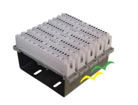 Bloco M10 De Corte Engate Rápido C/ 1 Bastidor P/ 50 Pares