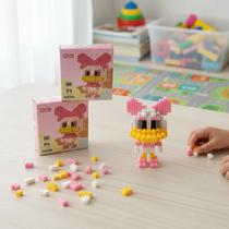 Bloco Mágico de Montar Margarida Desenho Mickey Pato Donald