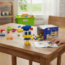 Bloco Mágico de Montar Pato Donald Personagem Desenho Mickey