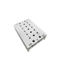 Bloco manifold 5 estacoes r.m5 Bloco manifold 5 estacoes r.m5